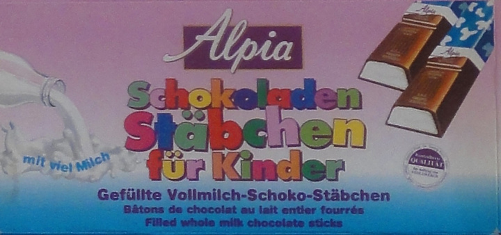 Alpia schokoladen stabchen fur Kinder.jpg